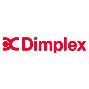 Logotipo de la marca de chimeneas eléctricas Dimplex