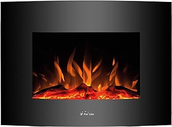 Muestra de frente de una de las Chimeneas Eléctricas Purline CHE-320 sin patas