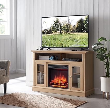 Chimenea Eléctrica con Mueble para TV