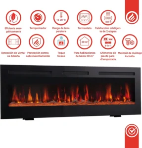 KAMINIO Eléctrica Chimenea Marlon